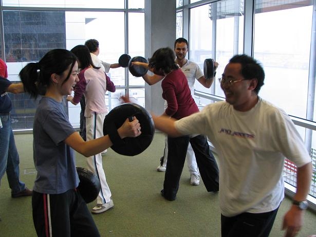 workplace self defence - focus pads